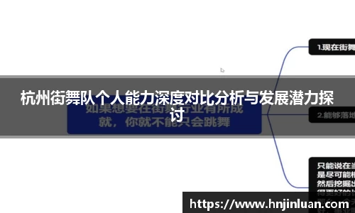 杭州街舞队个人能力深度对比分析与发展潜力探讨